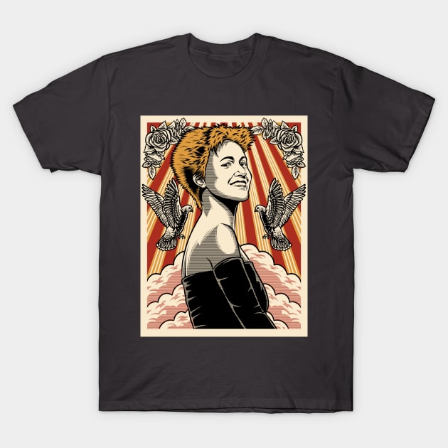 Marie Fredriksson -  Roxxete T-Shirt by coldink